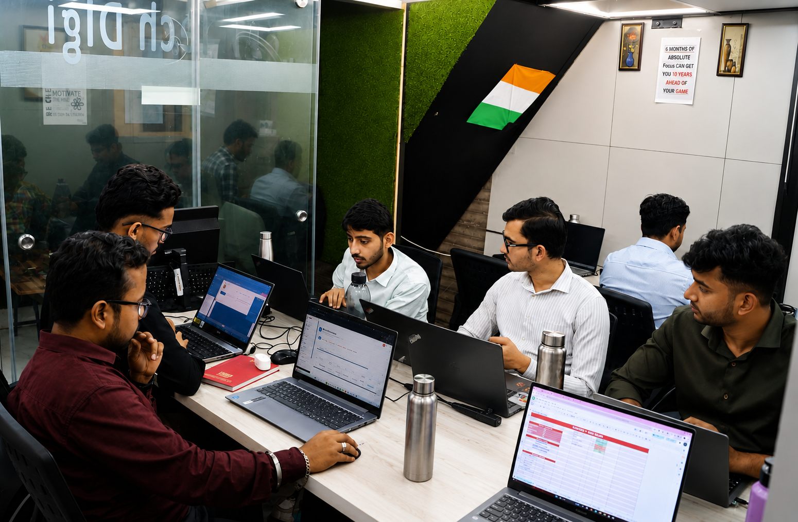 The AI Tech Digi team at work