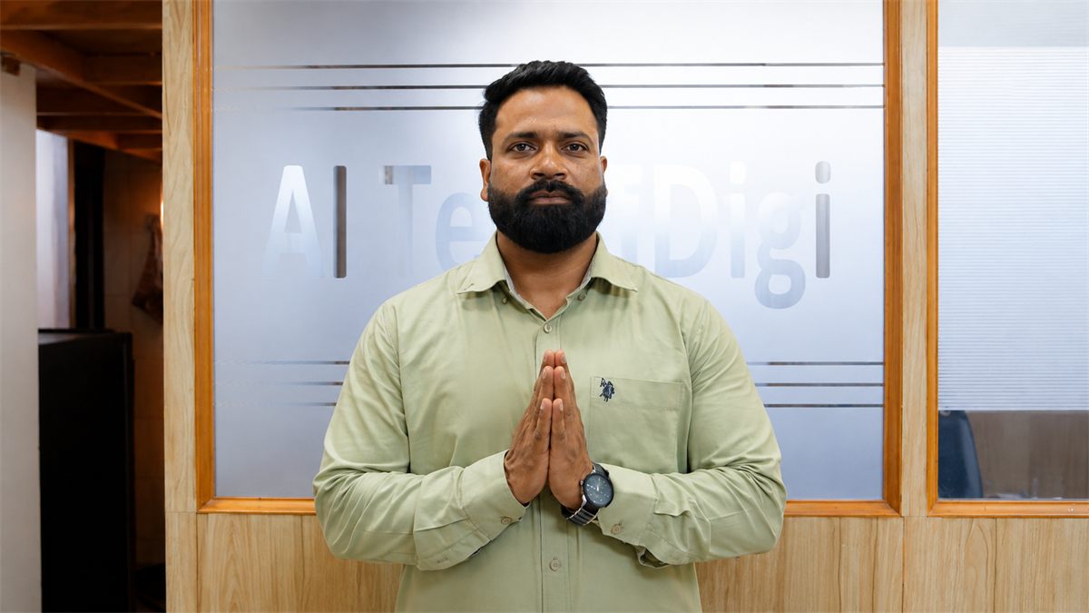 Rajesh Sir at the AI Tech Digi office